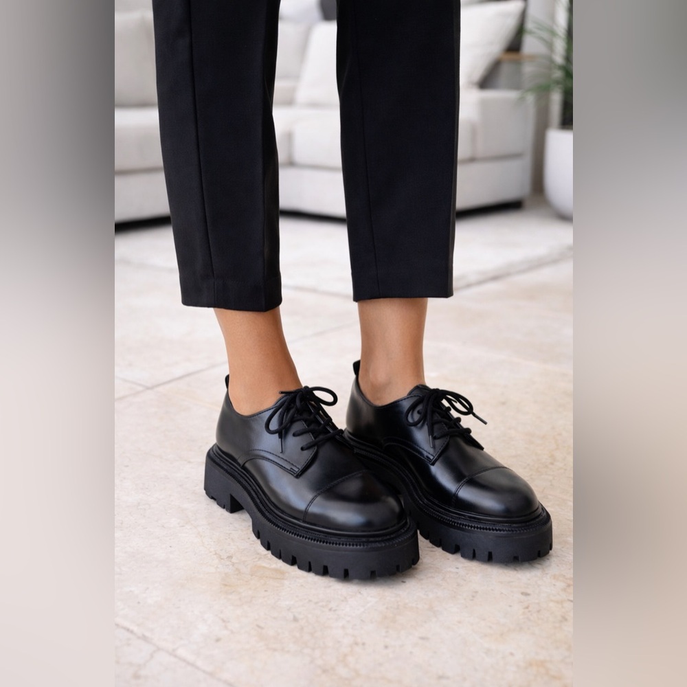 H&M Black Women's Chunky Loafers